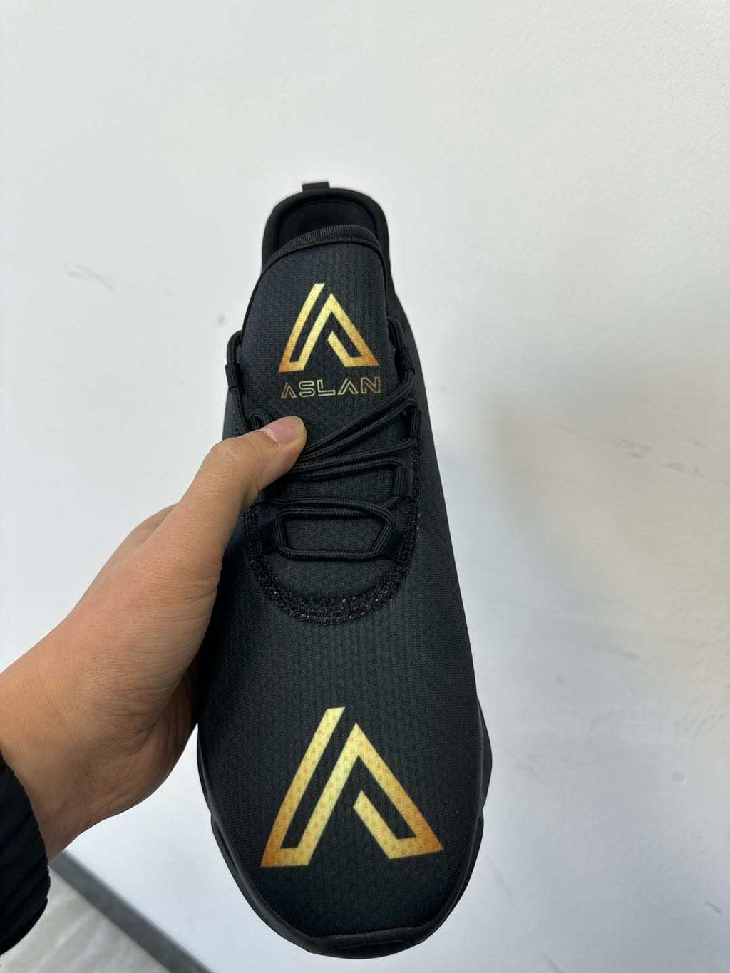 Apex Stealth Sneakers – Black Gold Edition